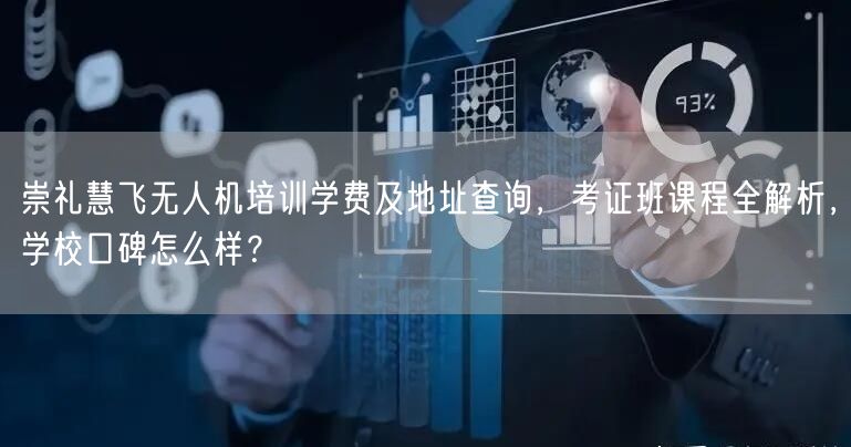 崇礼慧飞无人机培训学费及地址查询,考证班课程全解析,学校口碑怎么样?