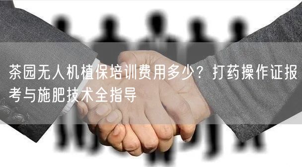 茶园无人机植保培训费用多少？打药操作证报考与施肥技术全指导