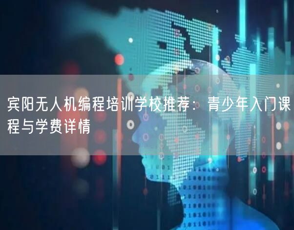 宾阳无人机编程培训学校推荐：青少年入门课程与学费详情