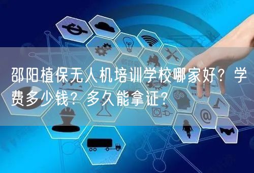 邵阳植保无人机培训学校哪家好?学费多少钱?多久能拿证?