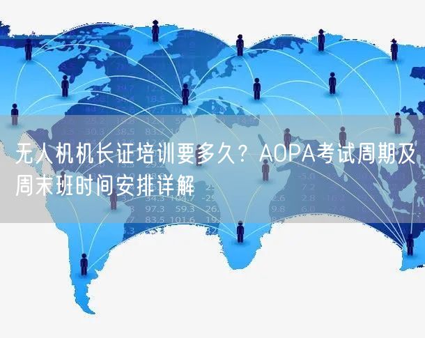 无人机机长证培训要多久?AOPA考试周期及周末班时间安排详解 无人机机长证培训要多久?AOPA考试周期及周末班时间安排详解