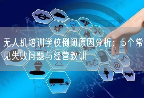 无人机培训学校倒闭原因分析:5个常见失败问题与经营教训