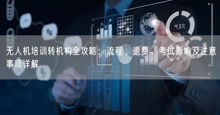 无人机培训转机构全攻略：流程、退费、考试影响及注意事项详解