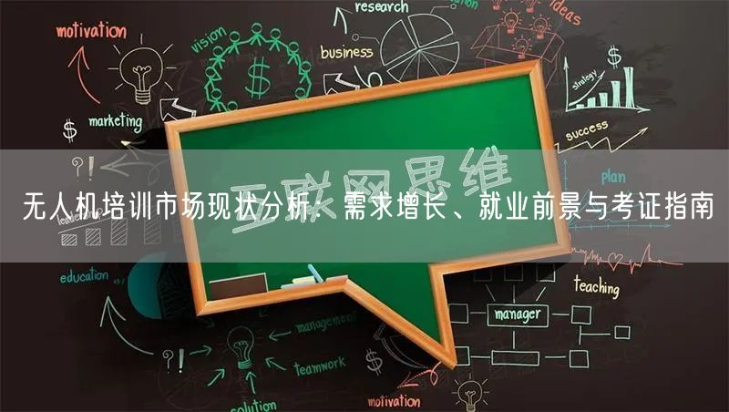 无人机培训市场现状分析:需求增长、就业前景与考证指南