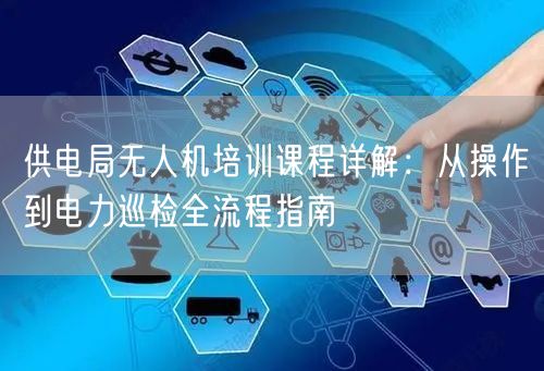 供电局无人机培训课程详解:从操作到电力巡检全流程指南