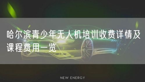 哈尔滨青少年无人机培训收费详情及课程费用一览