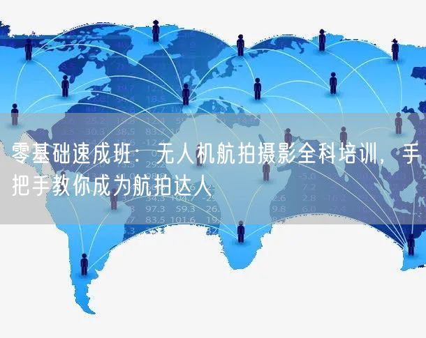 零基础速成班：无人机航拍摄影全科培训，手把手教你成为航拍达人