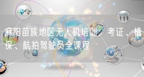 麻阳苗族地区无人机培训：考证、植保、航拍驾驶员全课程